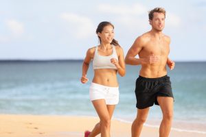 bigstock-Couple-running-Sport-runners--44935393